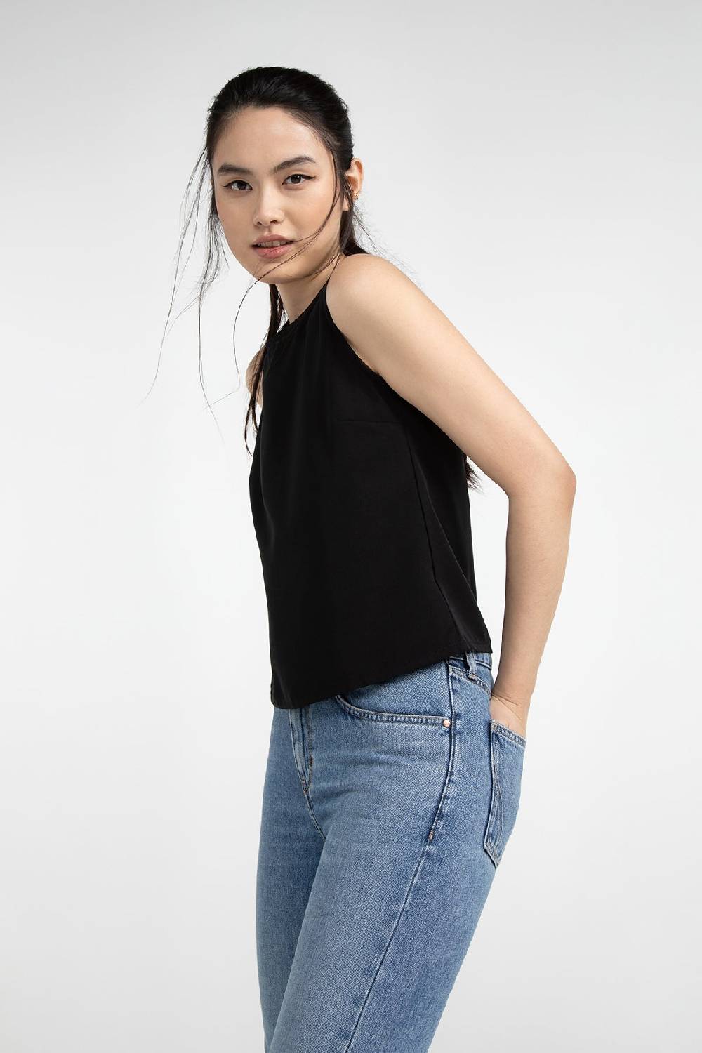 Lovjoi Top CHEMILLA Black Flash Sale