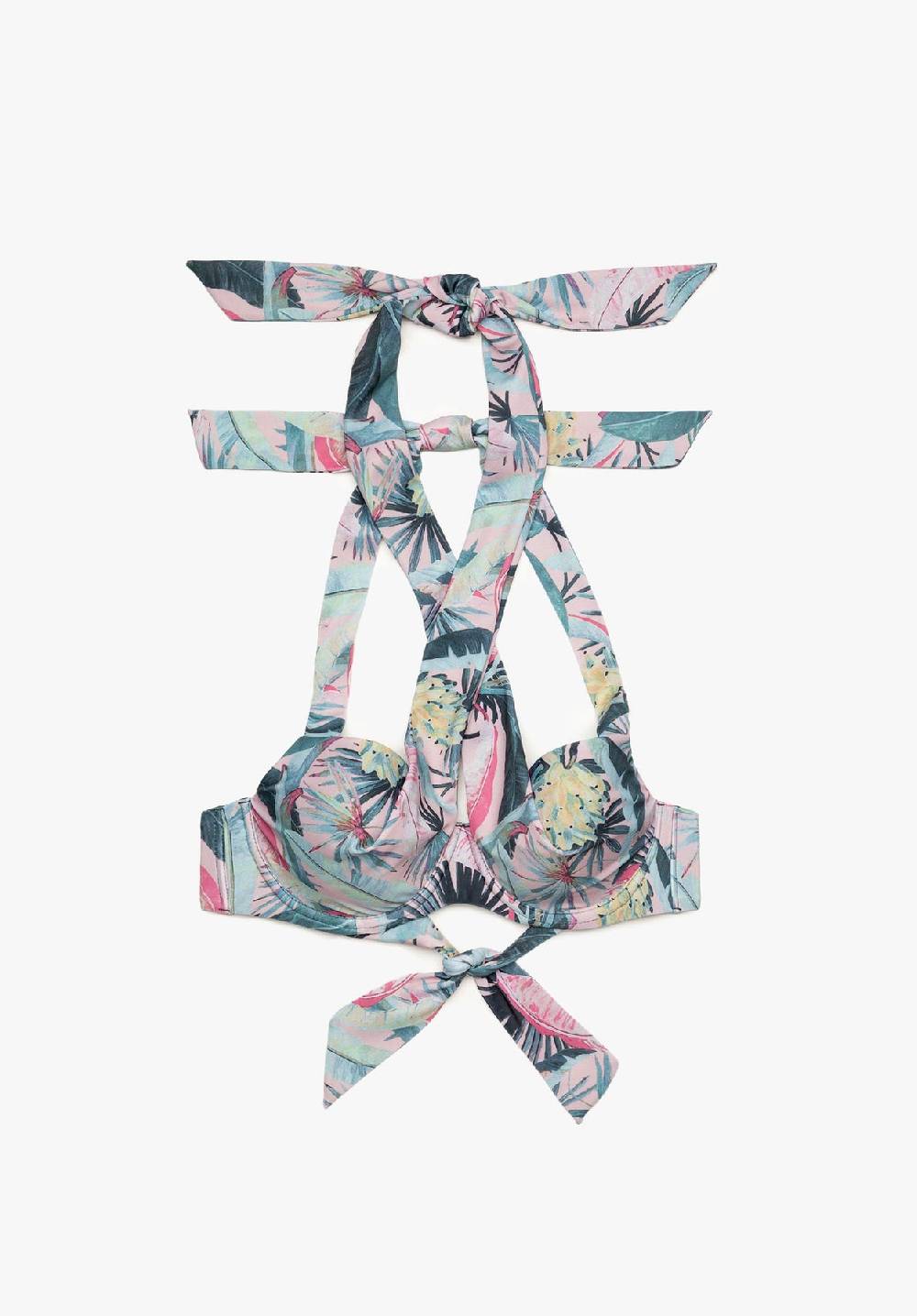 Lovjoi Bikini Top with Cup ABELIA Recycled Print Fabrik Onlineshop
