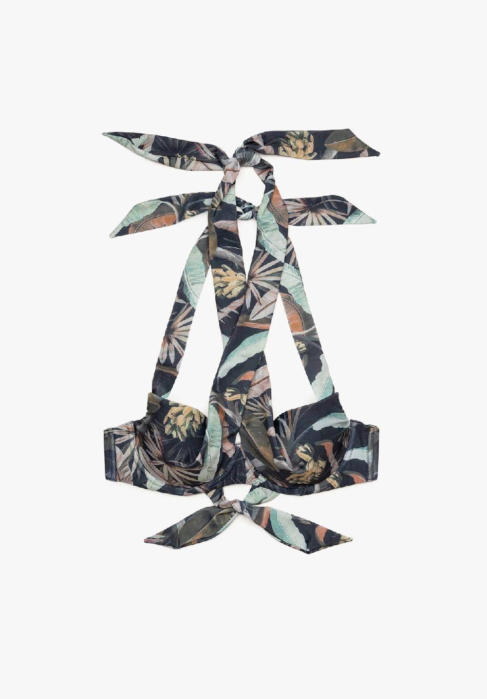 Lovjoi Bikini Top with Cup ABELIA Recycled Print Fabrik Onlineshop