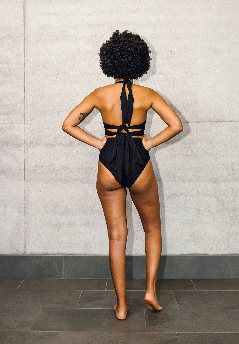 Lovjoi Bikini Slip High Waist KALMIA Biobased Structure Flash Sale