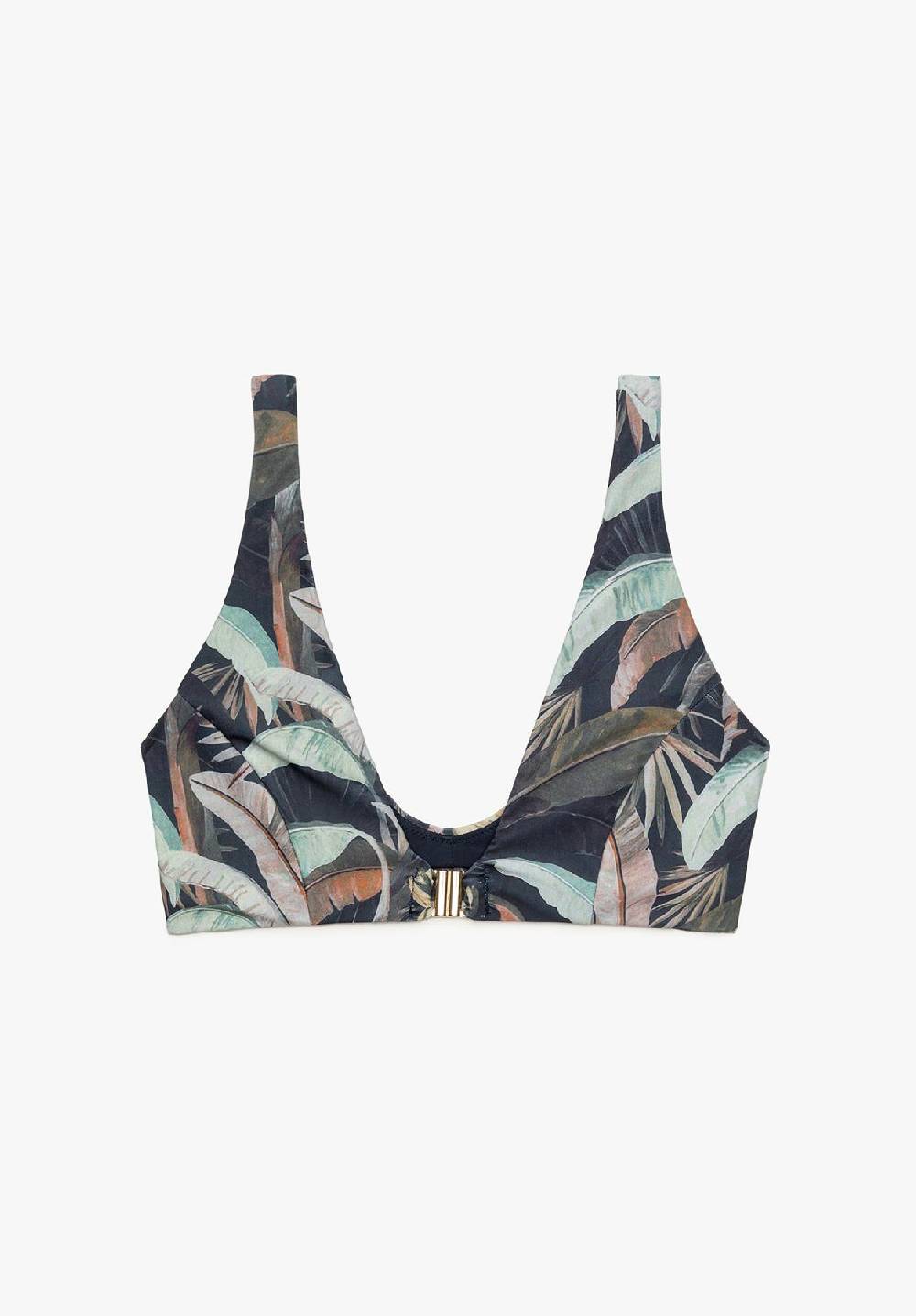 Lovjoi Bikini Top Front Closure LOBELIA Recycled Print Online