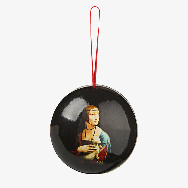 Musearta Geschenkkugel - Leonardo da Vinci, Dame mit dem Hermelin 50% Rabatt mit kostenlosem Versand