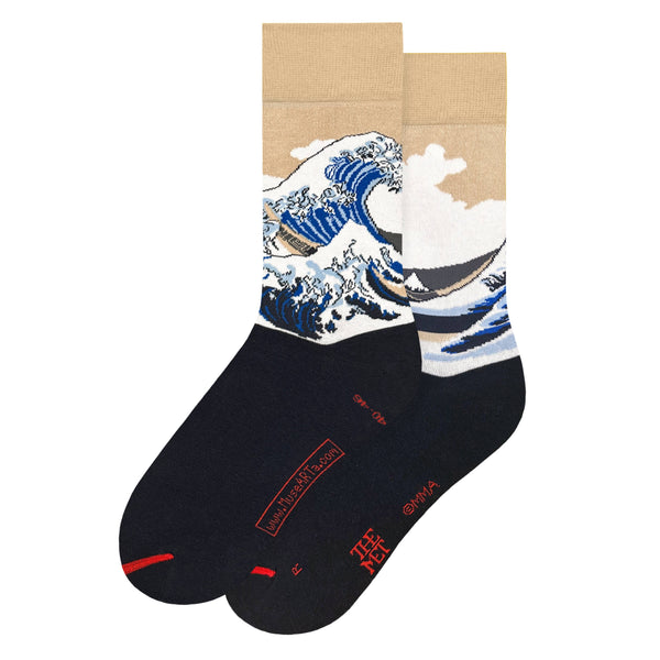 Musearta Katsushika Hokusai - Great Wave Beige License Letzte 3 Tage