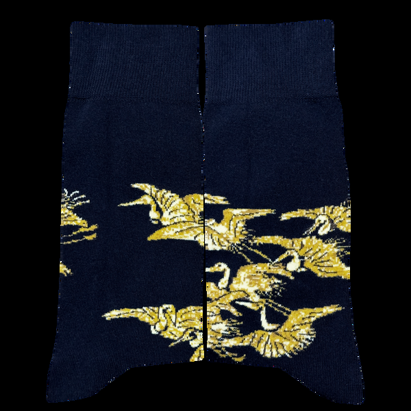 Musearta Embroidered Fukusa - Goldene Kraniche Kostenloser Versand