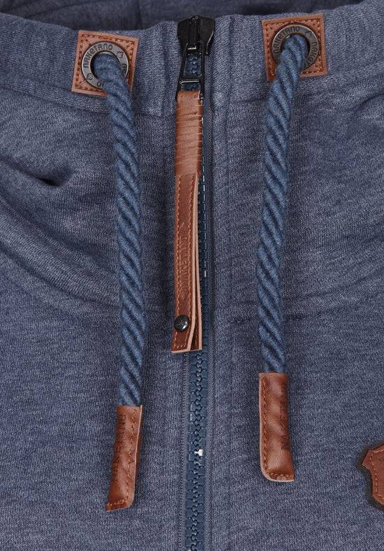 ﻿Naketano Brazzo - Indigo Blue Melange Blitzangebot