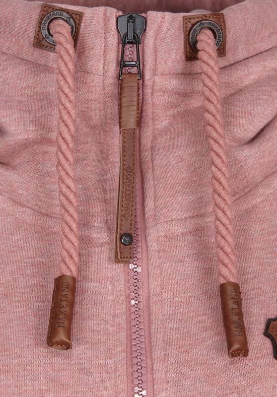 Naketano Brazzo - Schmutzmuschi Pink Melange Saisonale Angebote
