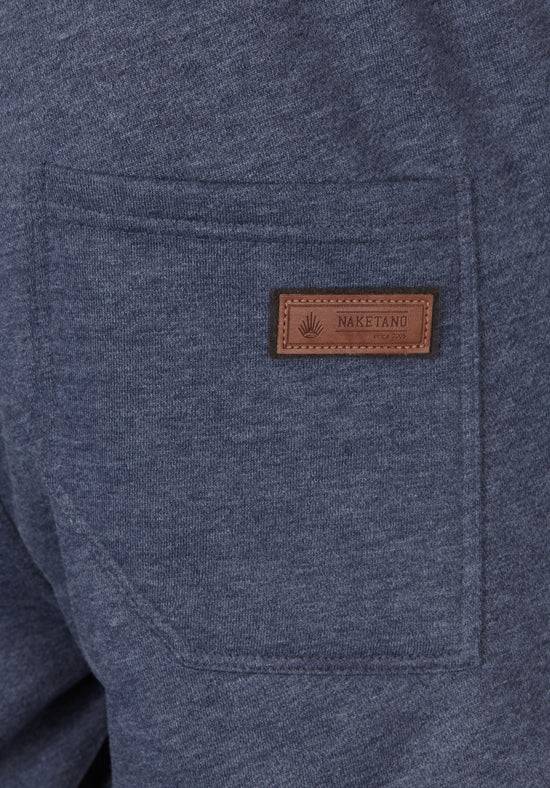 Naketano Schnellbumser 2.0 - Indigo Blue Melange Outlet