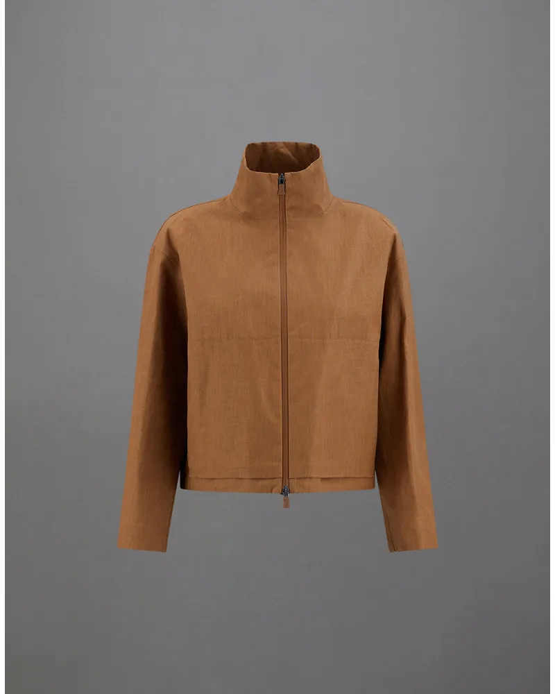Herno Laminar Jacke Aus Galway Tabak Weihnachtsangebot