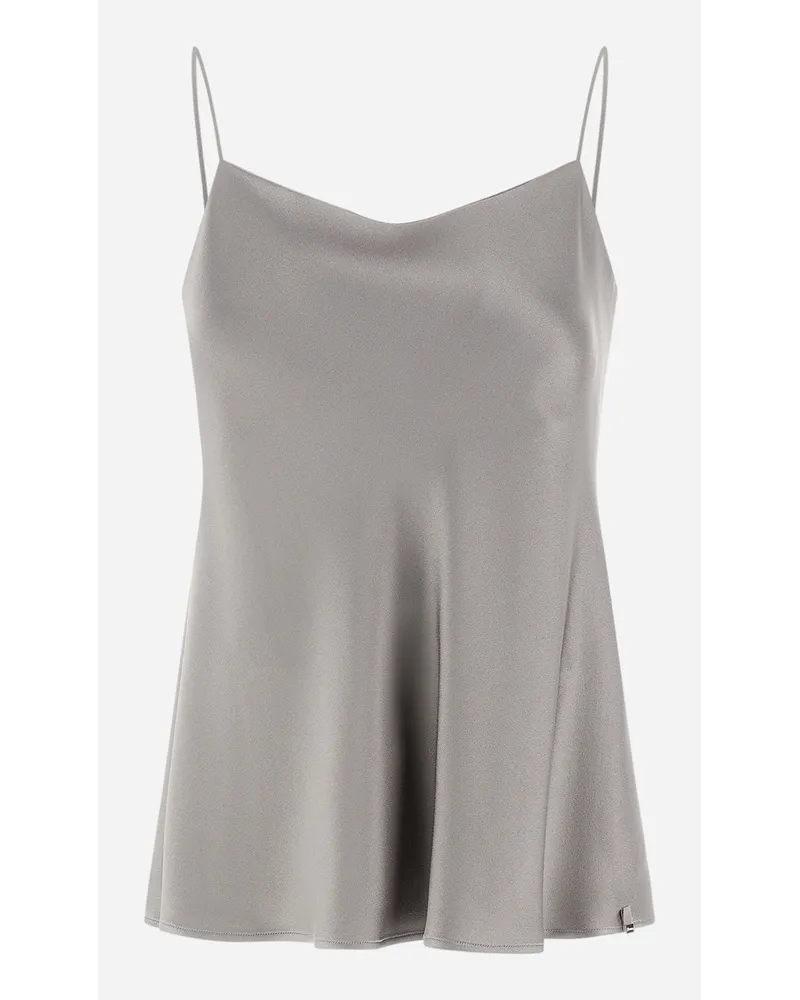 Herno Top Resort Aus Satin Effect Hellgrau Wochenangebot