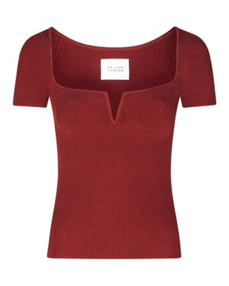 GALVAN KurzäRmeliges Top Freya Red Bis zu 60% Rabatt