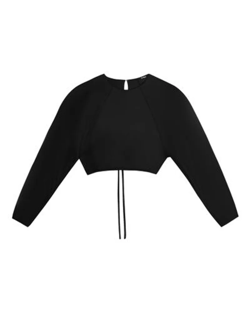 Axel Arigato Top Mit Offenem RüCken Demi Black Weihnachtsangebot