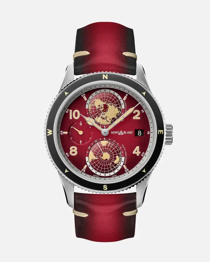 Montblanc 1858 Geosphere Kawa Karpo Limited Edition Rot Super Rabatt