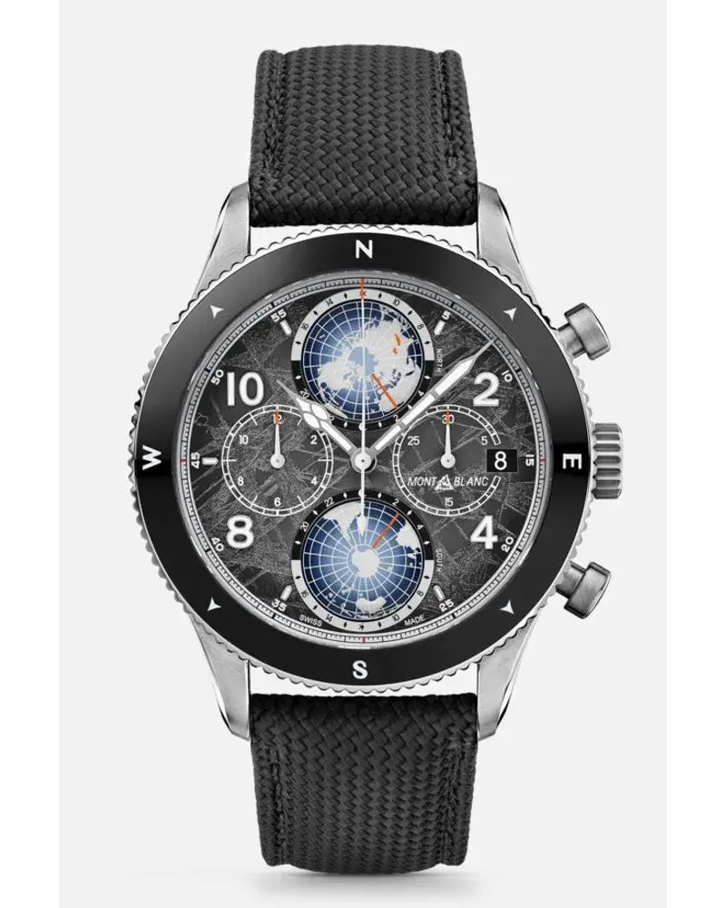 Montblanc 1858 Geosphere Chronograph 0 Oxygen The 8000 Limited Edition Grau Saisonale Angebote