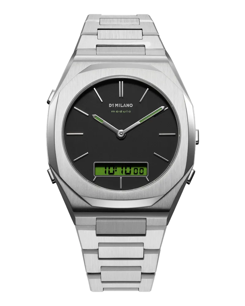 D1 Milano Watch Module 40.5 Mm 366 Black Clearance-Verkauf