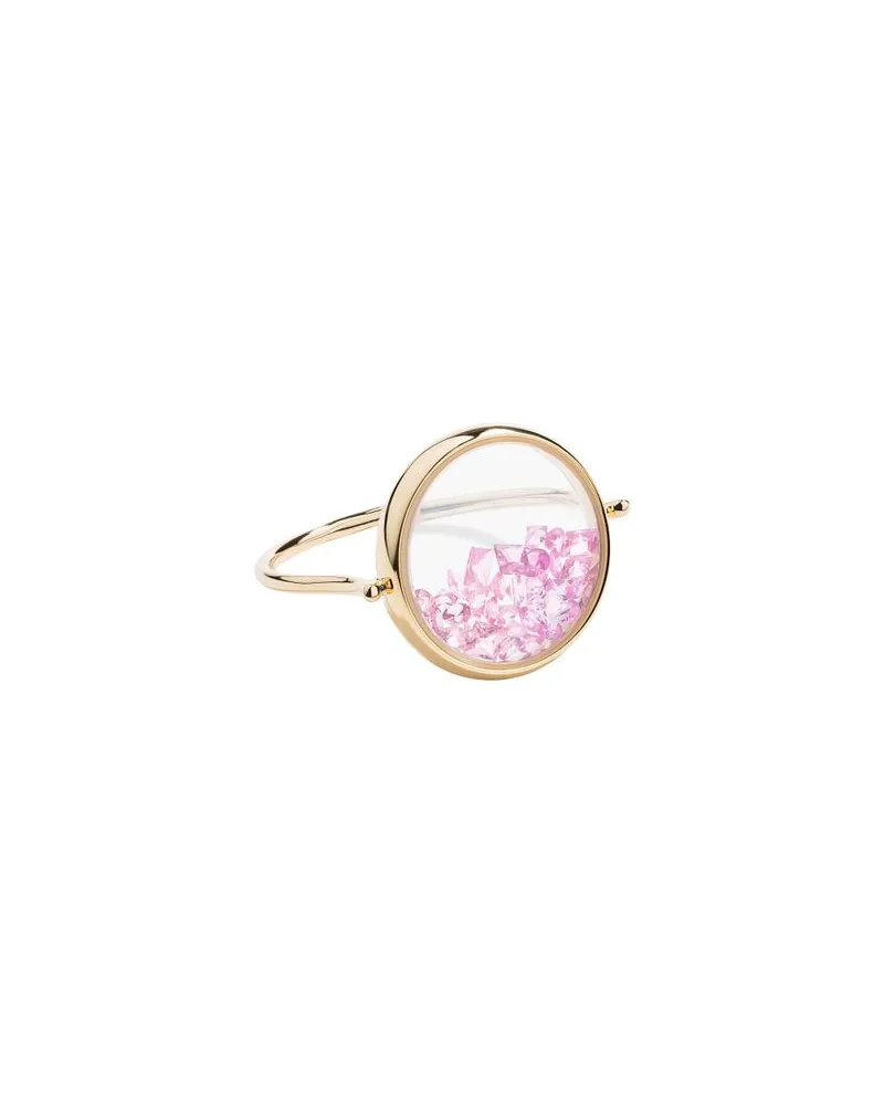 Aurélie Bidermann Ring Chivor Diamanten Pink Valentinstagsangebot