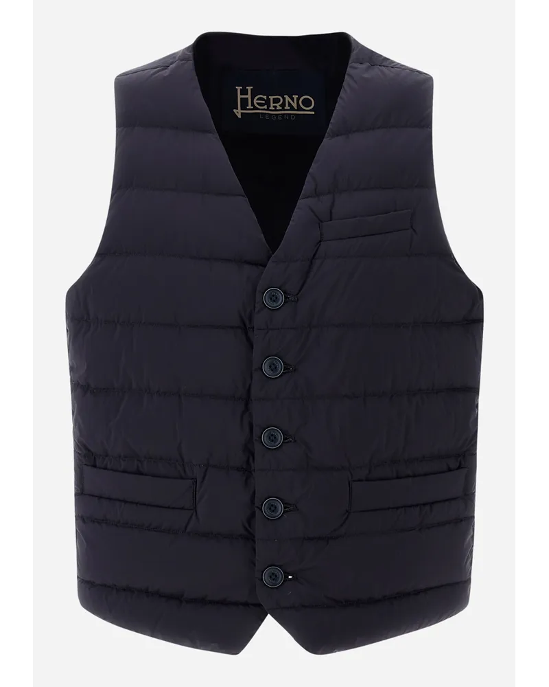 Herno Il Panciotto Marineblau Top Angebot