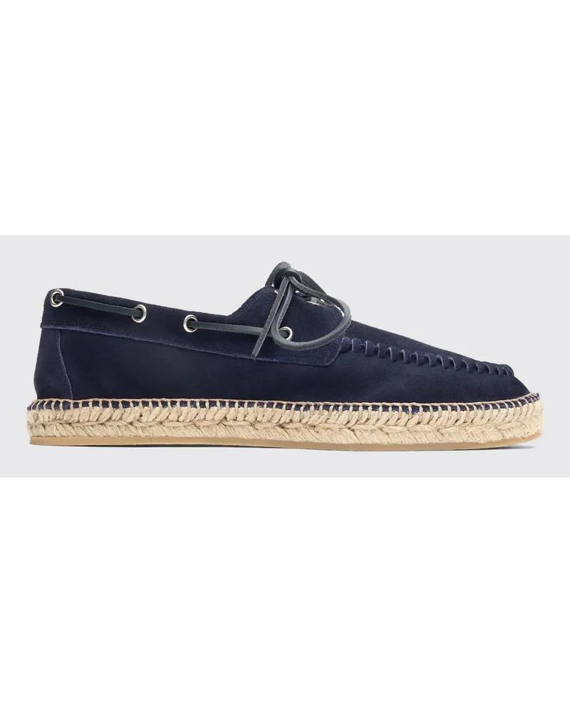 Scarosso Kai Blau Veloursleder Tiefpreis