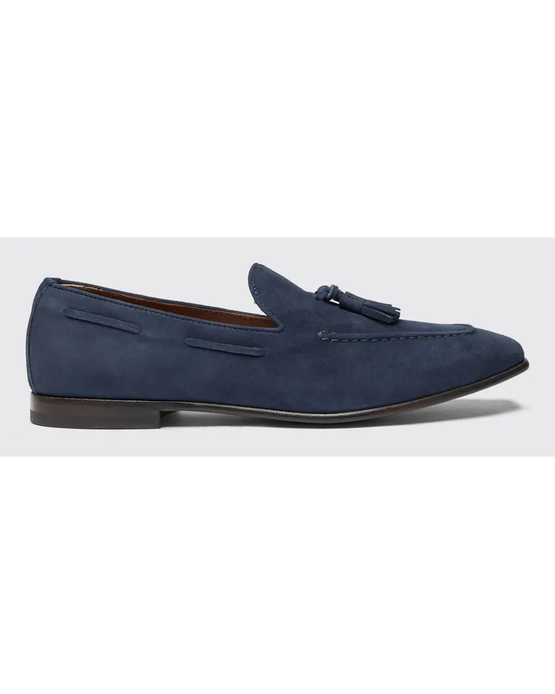 Scarosso Rodolfo Blau Veloursleder Black Friday