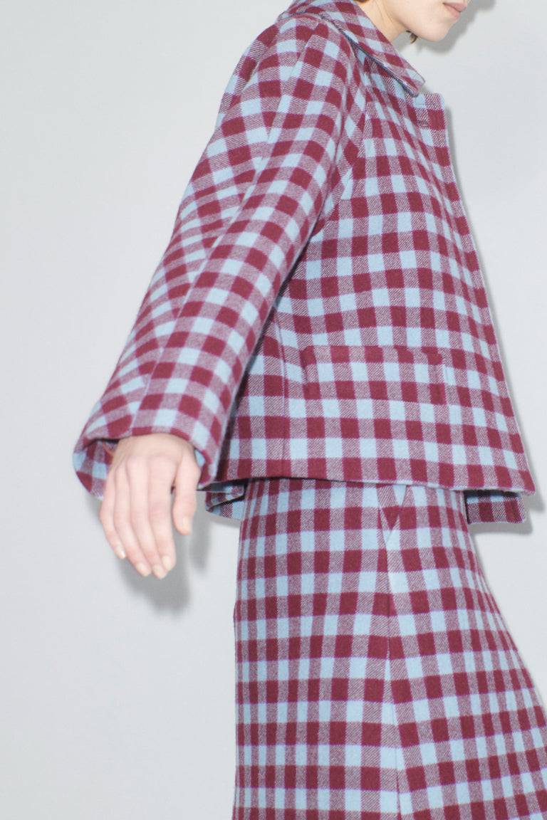 Odeeh Brushed Vichy Jacke, Crimson Bestseller