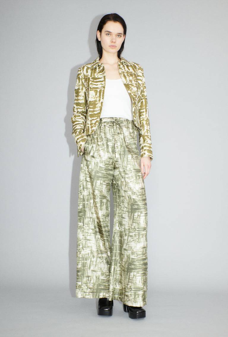 Odeeh Blow-Up Texture Jacke, Goldolive Saisonale Angebote