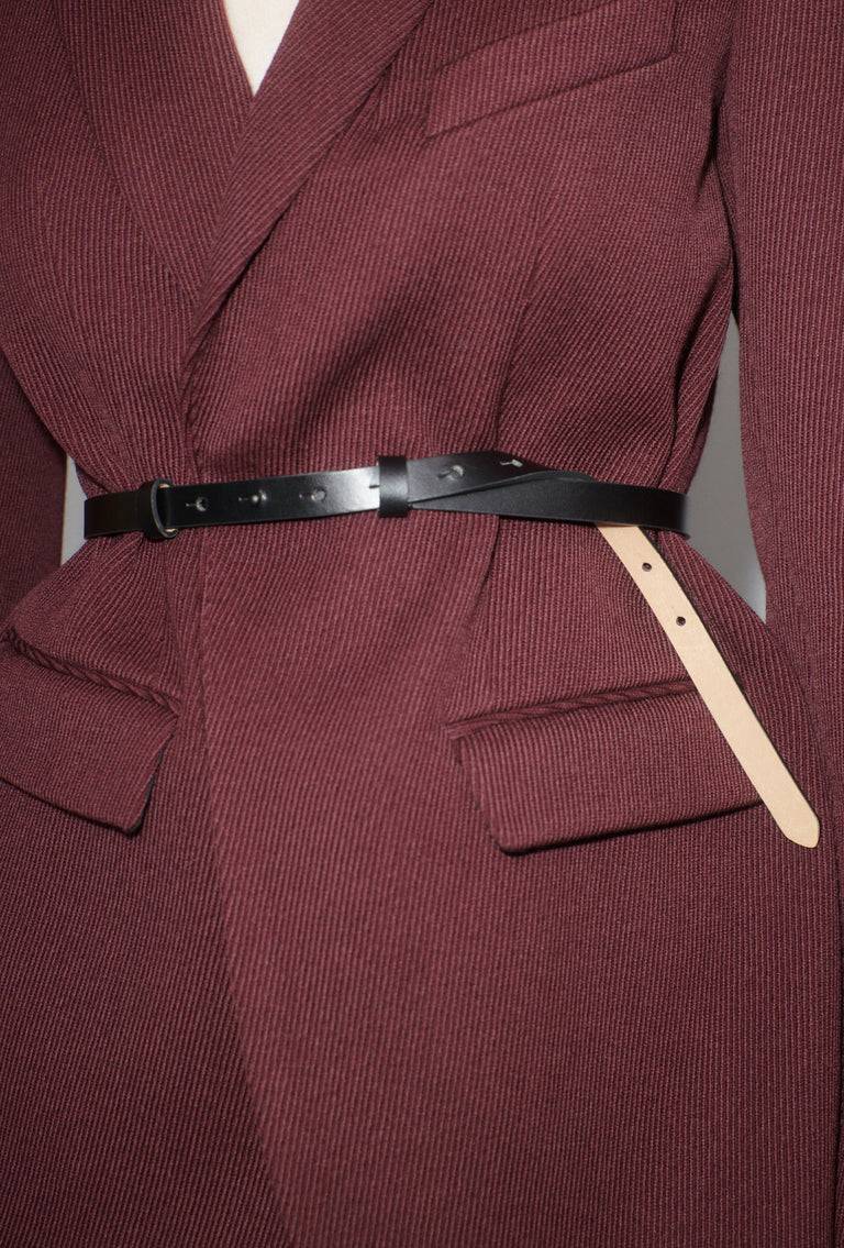 Odeeh Cavalry Twill Jacke, Burgundy Tägliche Deals
