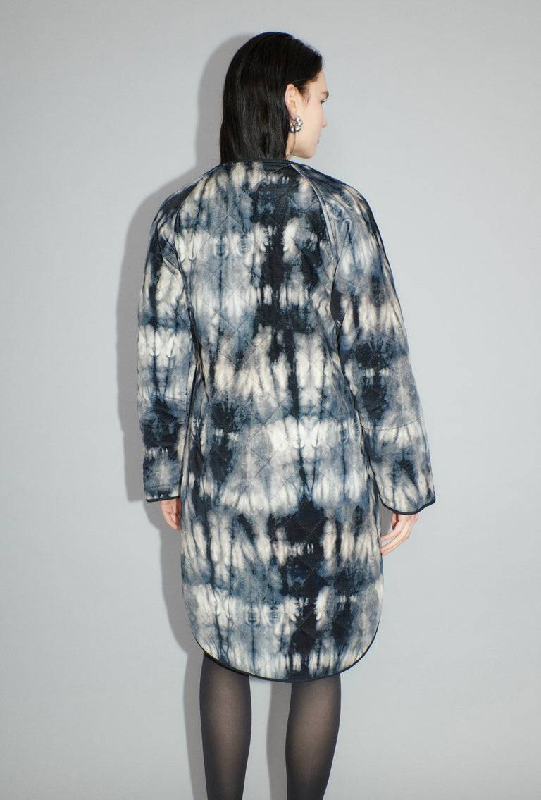 Odeeh Quilted Tie-Dye Mantel, Ink Begrenzte Freigabe