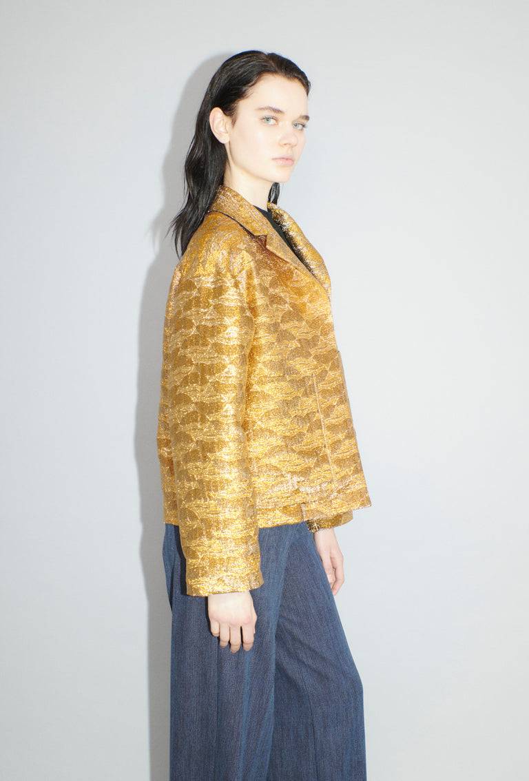 Odeeh Golden Flood Jacke, Gold Letzte 3 Tage