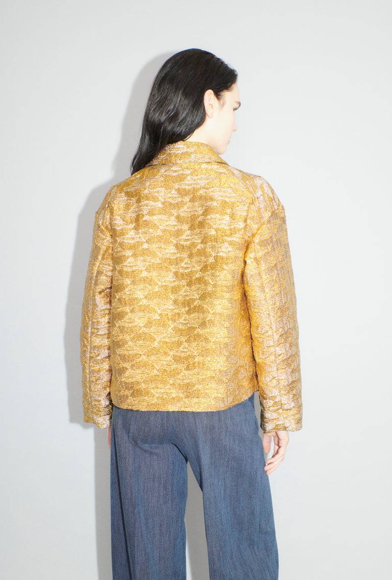 Odeeh Golden Flood Jacke, Gold Letzte 3 Tage