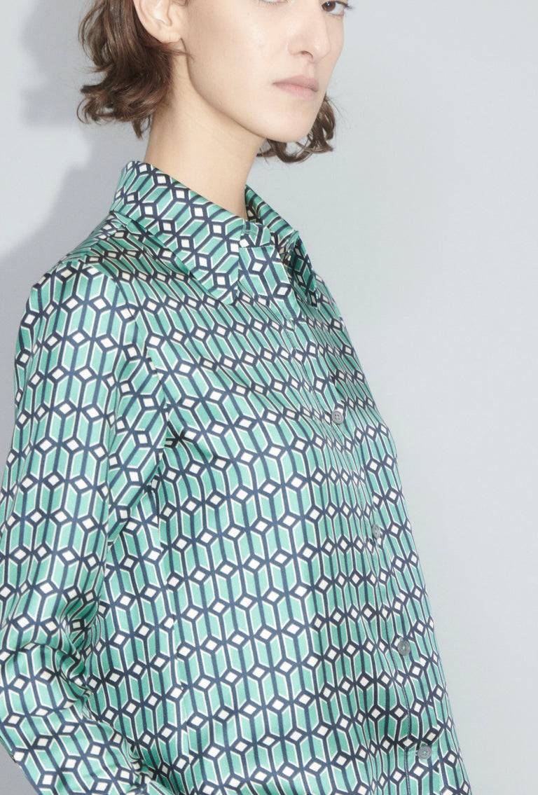 Odeeh Cuboids Bluse, Murano Letzte 3 Tage