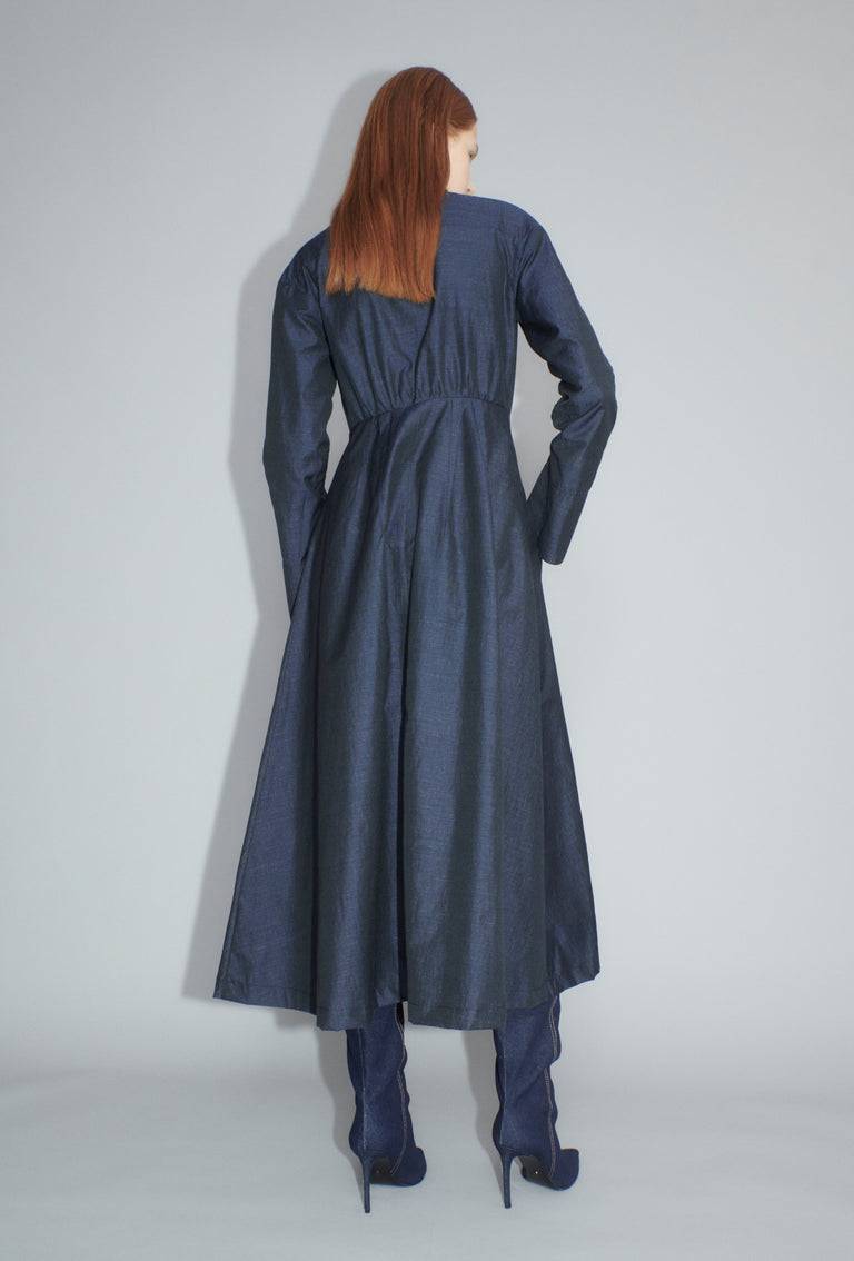 Odeeh Struct Taffeta Kleid, Midnight Nur noch ein Tag übrig