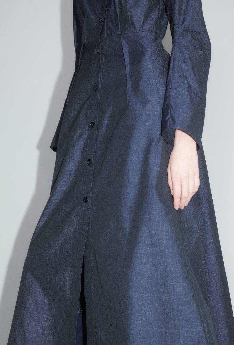 Odeeh Struct Taffeta Kleid, Midnight Nur noch ein Tag übrig
