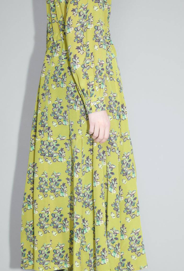 Odeeh Painted Blossoms Kleid, Citrine Super Rabatt