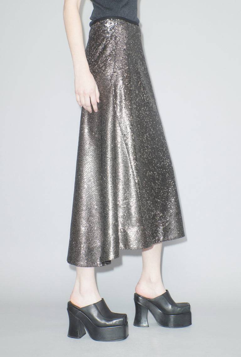 Odeeh Overprinted Sequins Rock, Granite zollfrei