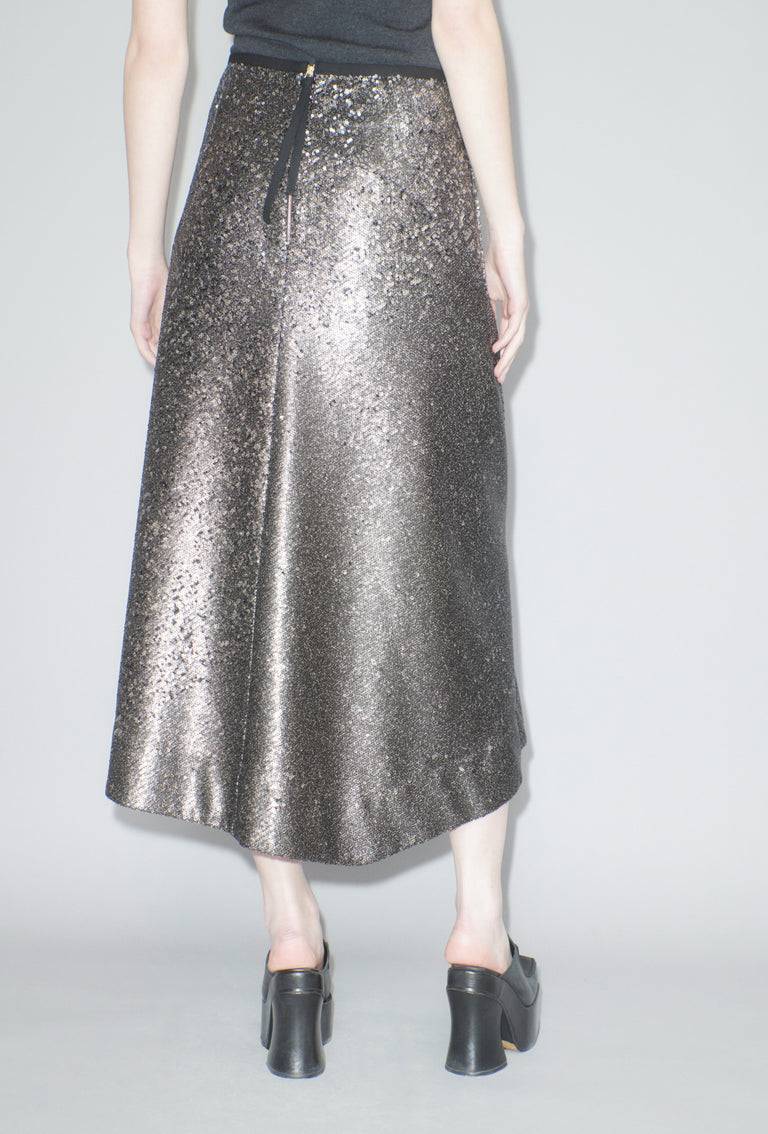 Odeeh Overprinted Sequins Rock, Granite zollfrei