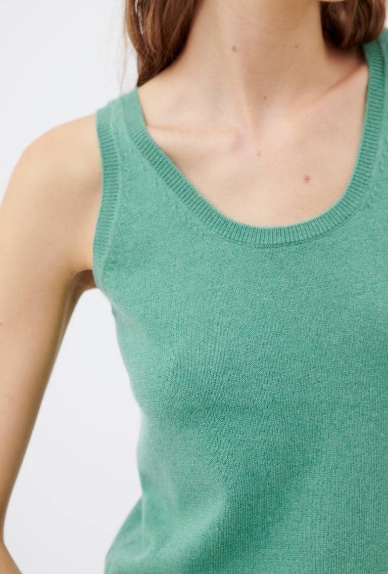 Odeeh Light Cashmere Top, Mermaid Green Angebote