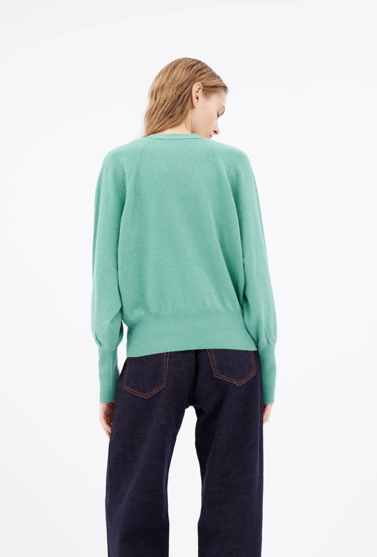 Odeeh Light Cashmere Cardigan, Mermaid Green Hotsell
