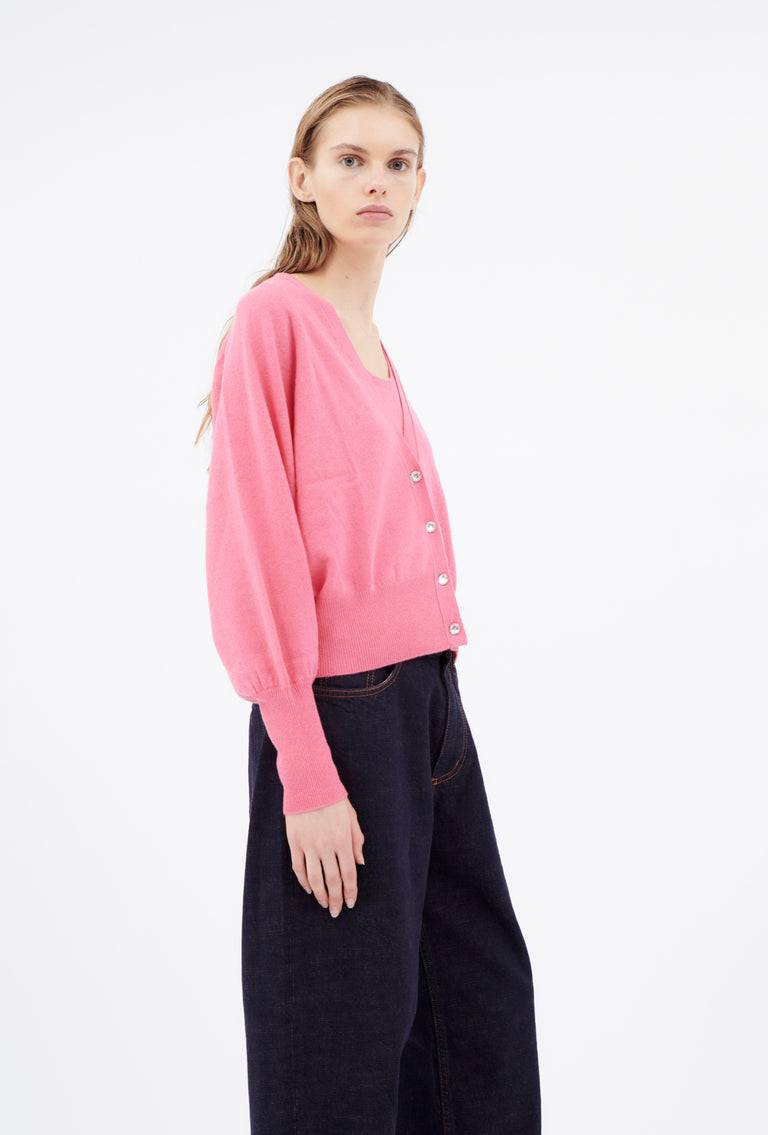 Odeeh Light Cashmere Cardigan, Candy Günstiger Verkauf