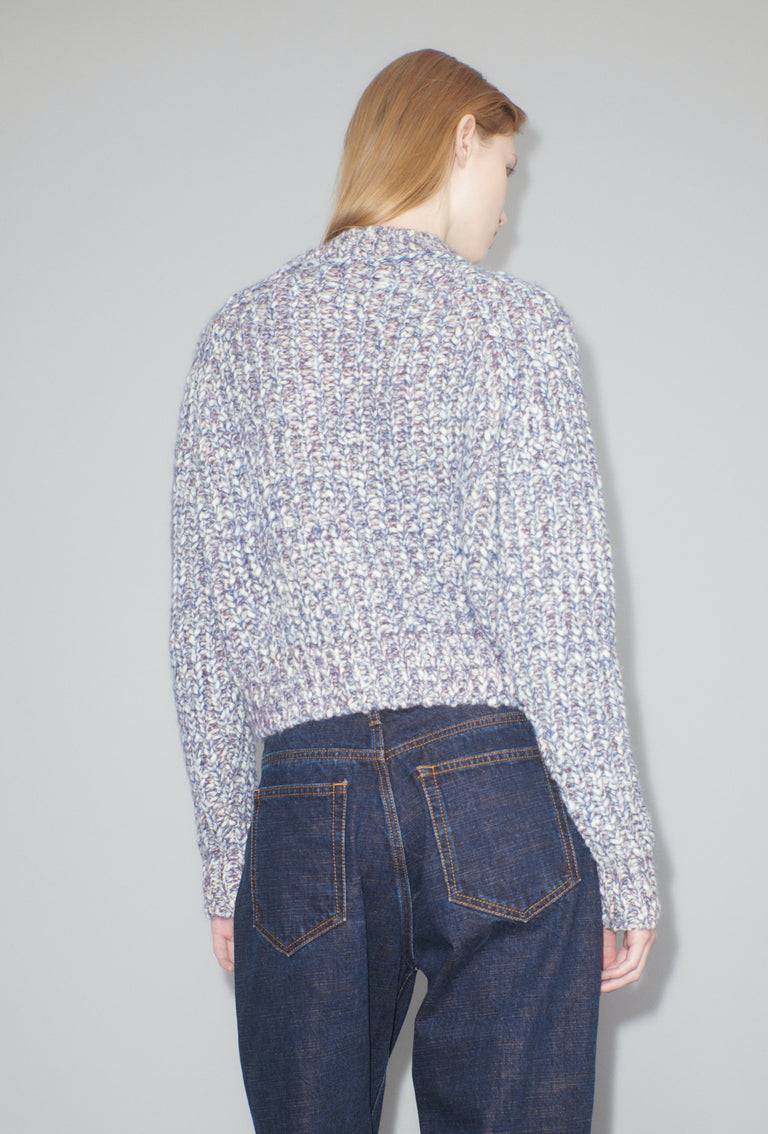 Odeeh Marbled Alpaca Wool Pullover, Light Mauve Blitzverkäufe