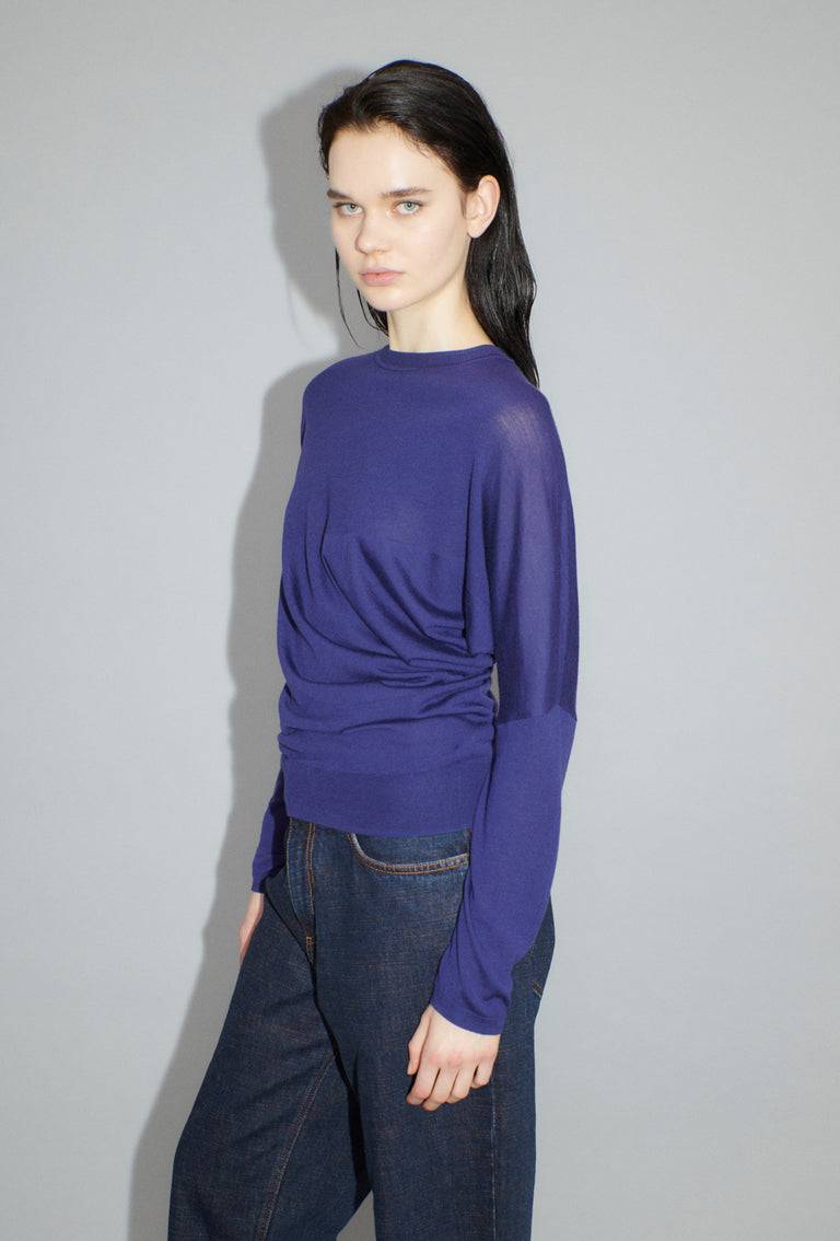 Odeeh Merino Extrafine Pullover, Plum Limitierter Zeitrabatt