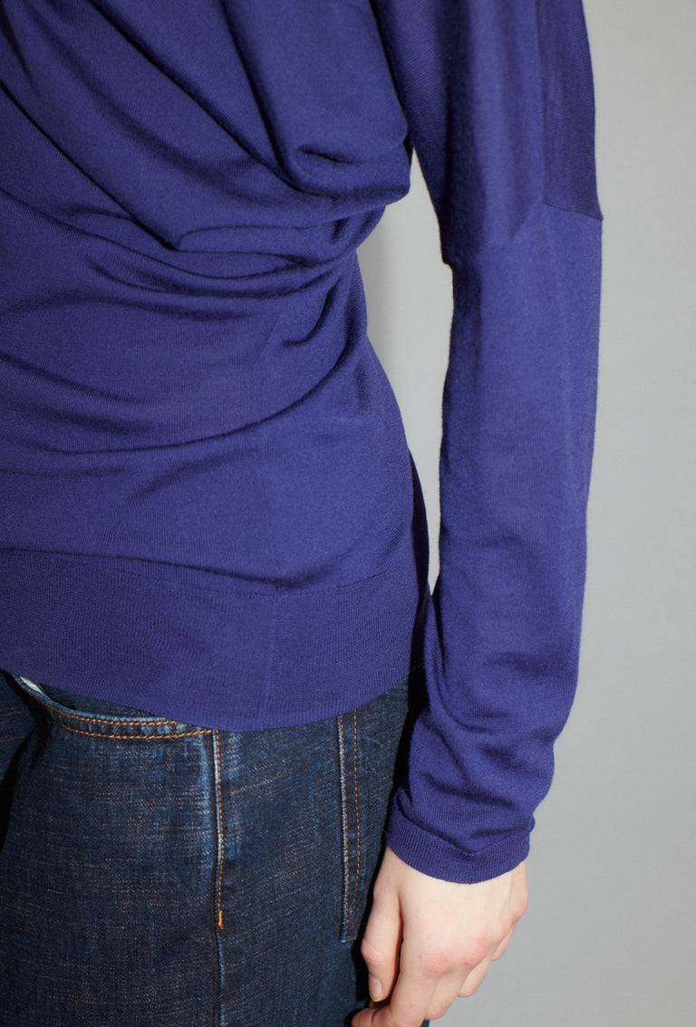 Odeeh Merino Extrafine Pullover, Plum Limitierter Zeitrabatt
