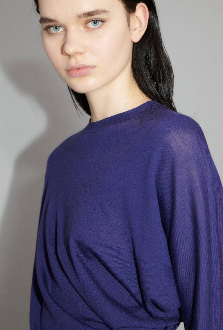Odeeh Merino Extrafine Pullover, Plum Limitierter Zeitrabatt