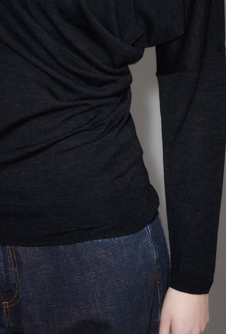 Odeeh Merino Extrafine Pullover, Jet Black Fabrikpreis