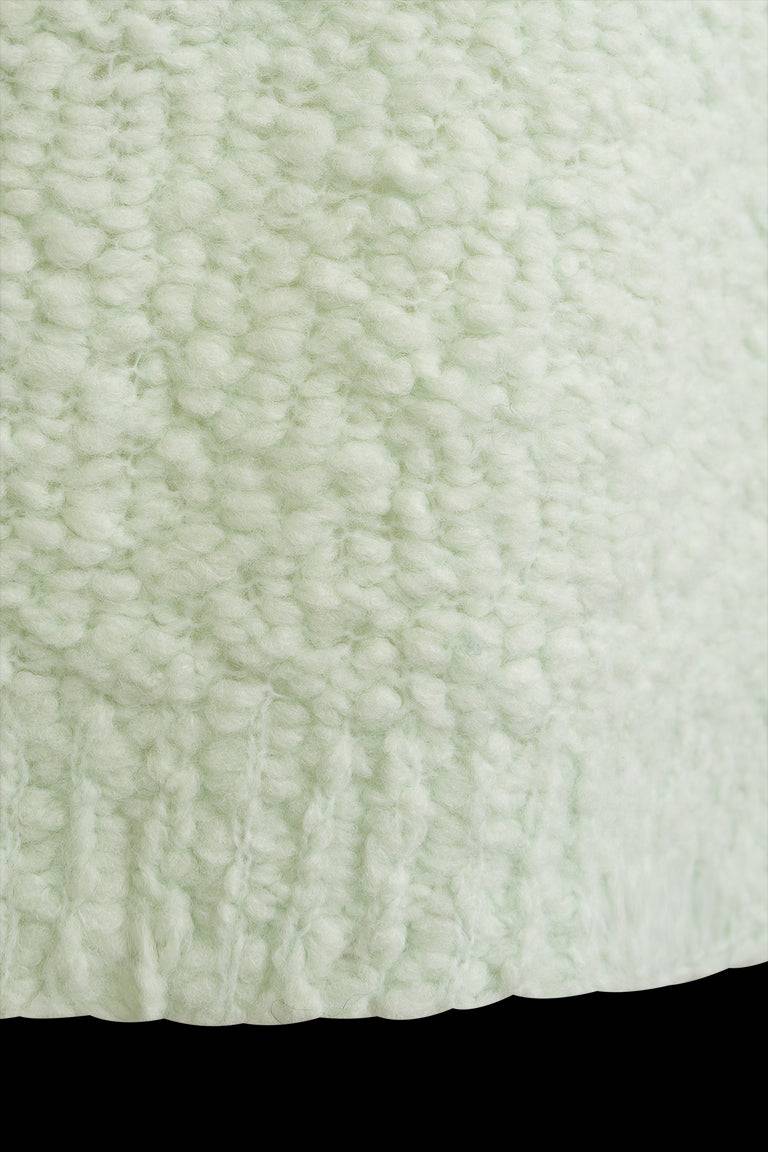 Odeeh Fluffy Wick-Yarn Pullover, Ice Green Großer Ausverkauf