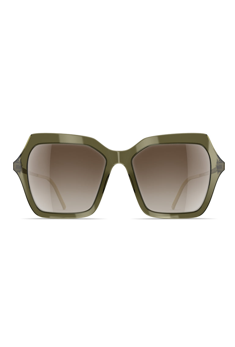 Odeeh NEUBAU Phaedra Sonnenbrille, Green/Olive Preisnachlass