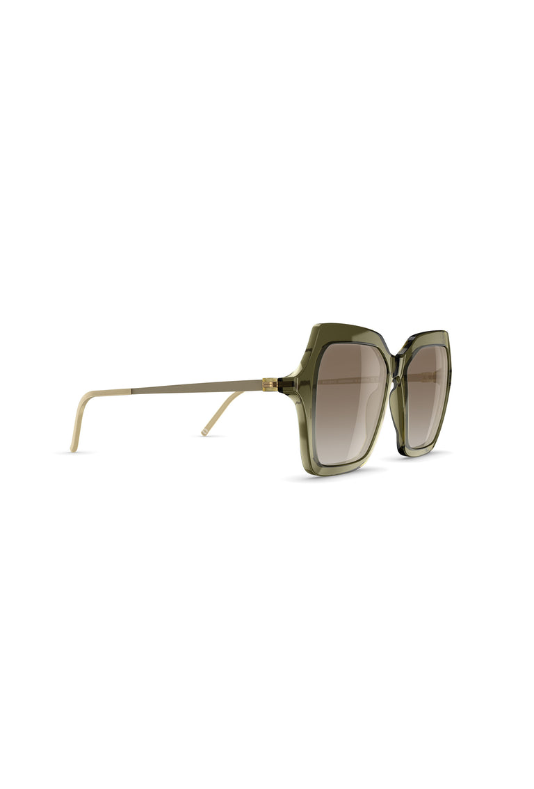 Odeeh NEUBAU Phaedra Sonnenbrille, Green/Olive Preisnachlass