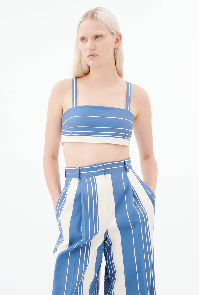 Odeeh Double Face Stripe Top, Atlantic Nur für heute
