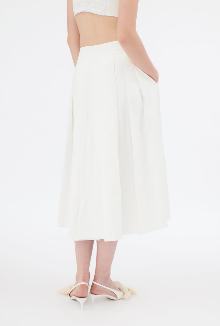 Odeeh Crinkled Duchesse Stonewashed Rock, Milk Discount Store für neue Produkte