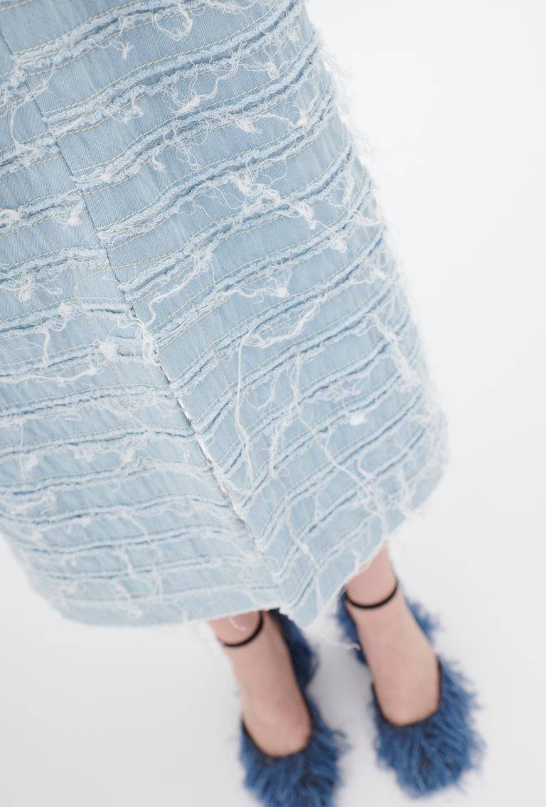 Odeeh Stone Washed Denim Rock, Blue Eyes Nur noch ein Tag übrig