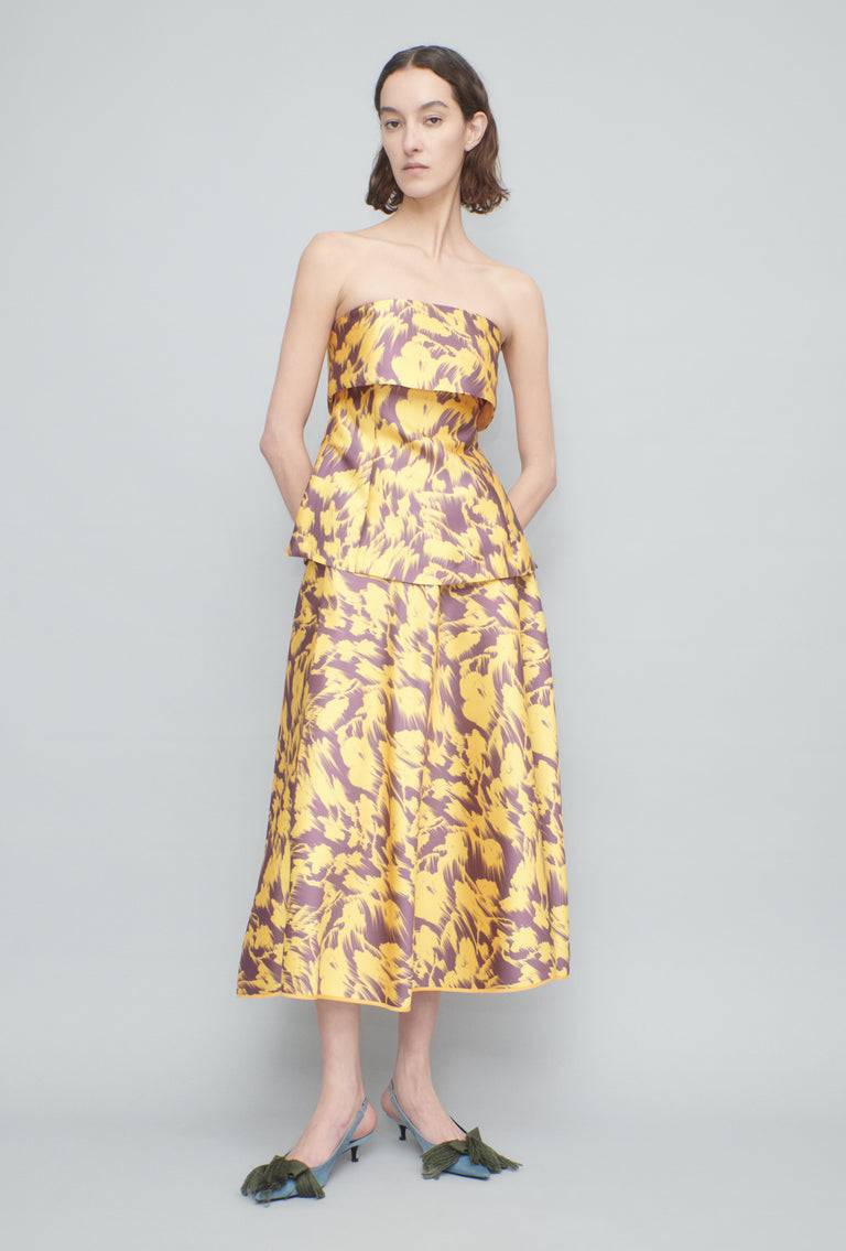 Odeeh Blurred Bouquets Duchesse Top, Sun 50% Rabatt mit kostenlosem Versand