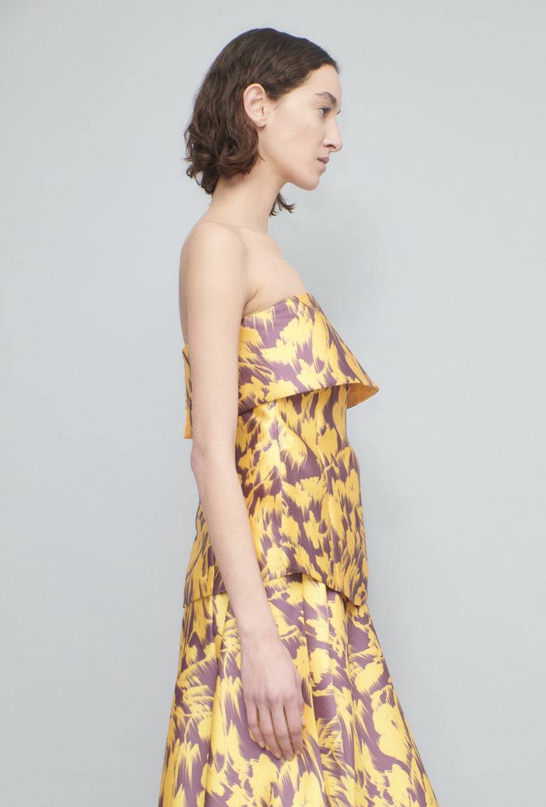 Odeeh Blurred Bouquets Duchesse Top, Sun 50% Rabatt mit kostenlosem Versand